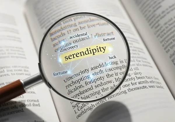 Magnifying glass highlights contextual clues in text